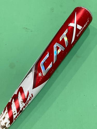Used BBCOR Certified 2023 Marucci CAT X Connect Hybrid Bat 32.5" (-3)