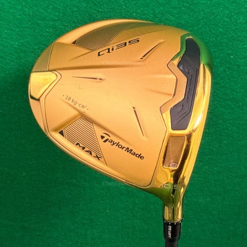 TaylorMade Qi35 Max Designer Gold 10.5 Driver Tensei 1K Black 65 Stiff w/ HC