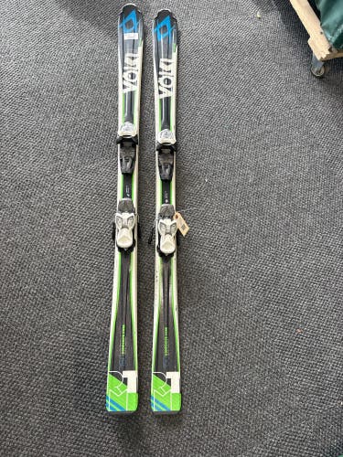 Volkl RTM Jr 150 cm Skis With Marker 7.0 Bindings (Used)