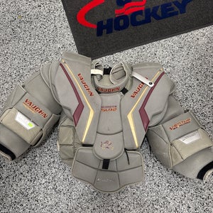 Large Vaughn SLR 2 Pro Goalie Chest Protector Pro Stock (Used)