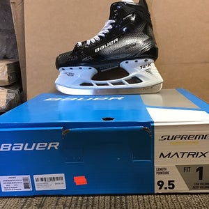 2024 Bauer S24 Supreme Matrix (SMU) Hockey Skates Narrow Width 9.5 (New)