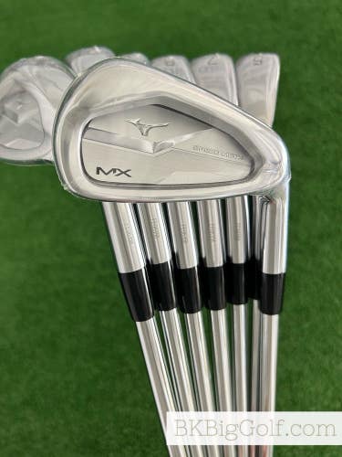 NEW Mizuno MX Speed 25 Iron Set 5-G / KBS Max 80 Stiff