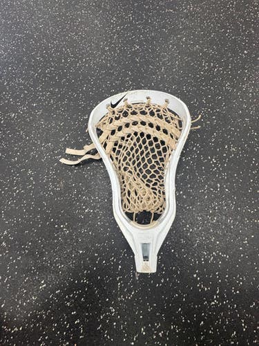 Used Nike ALPHA Mens Lacrosse Head White 11849-S000039028