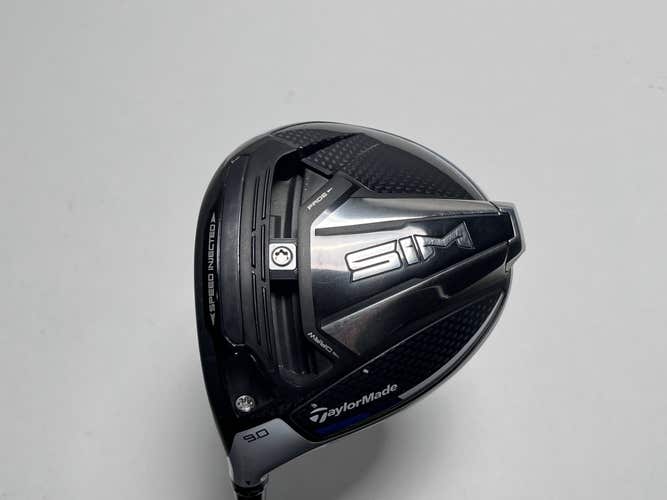 LeftyTaylorMade SIM Driver 9* Aldila NV Green 65g Stiff Graphite Mens LH