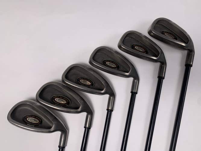 Callaway Big Bertha Tungsten Titanium Iron Set 5-PW RCH 96 Regular RH