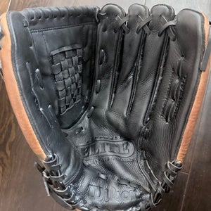 Used Wilson A2444 Elite Leather Softball Glove 14" Right Hand Throw RHT