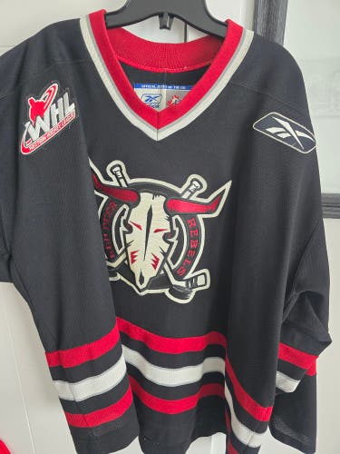 Red Deer Rebels XL Jersey Black