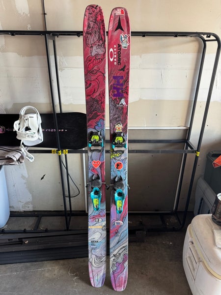 Unisex 2023 Atomic Bent 110 172 cm All Mountain Skis With Bindings Max Din 13 (Used)