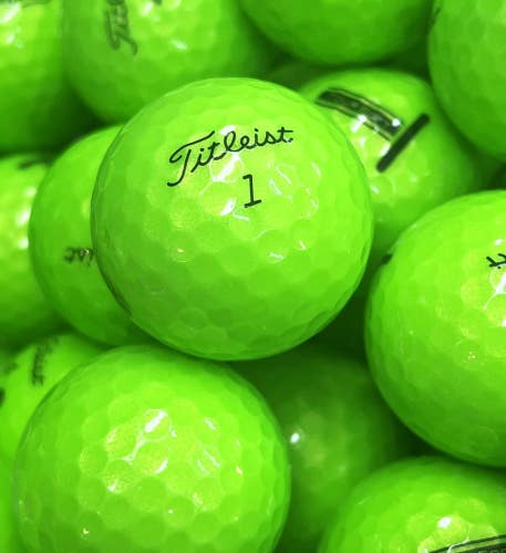 12 Premium AAA Green Titleist Tour Soft Used Golf Balls