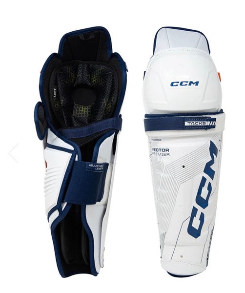 Senior CCM Vector 15" Shin Pads (New)