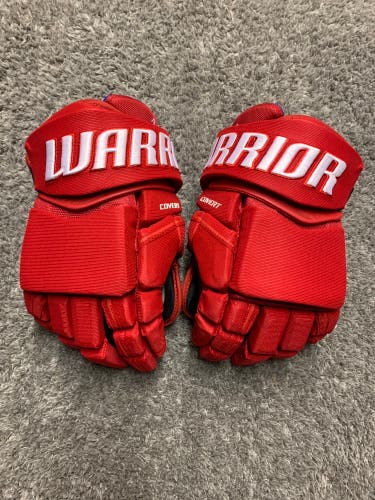 Warrior Covert QRE Pro Gloves 14" Pro Stock Red Wings Raymond (New)