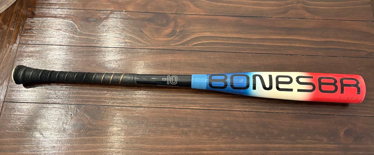 2026 Warstic Bonesaber Hybrid USABat Certified Bat (-10) 21 oz 31" (Used)