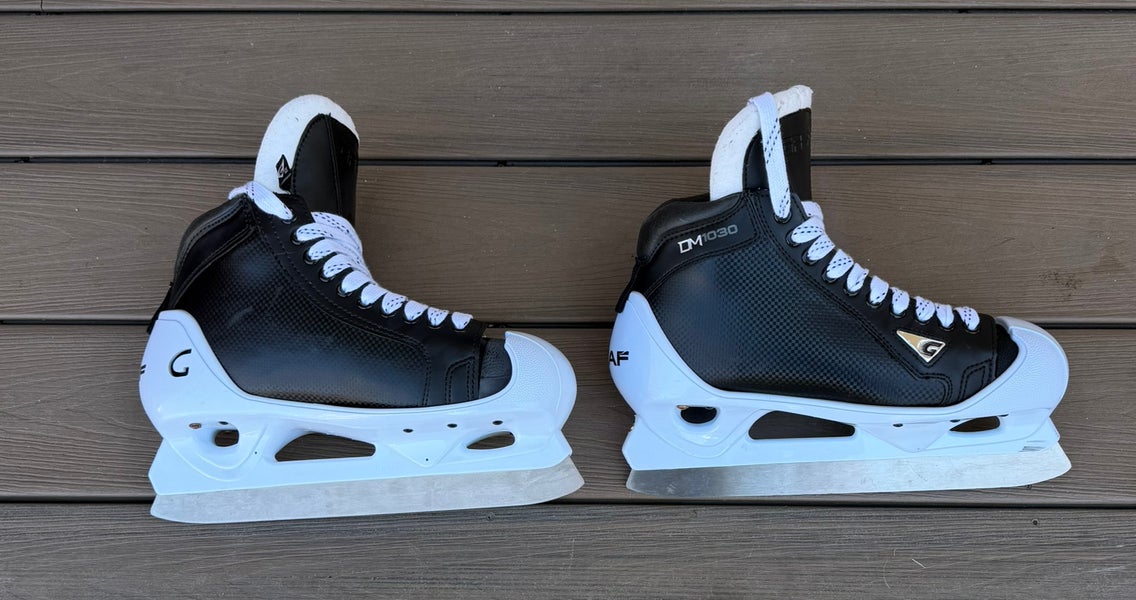 2018 Graf DM1030 Hockey Goalie Skates Regular Width 10 (Used)