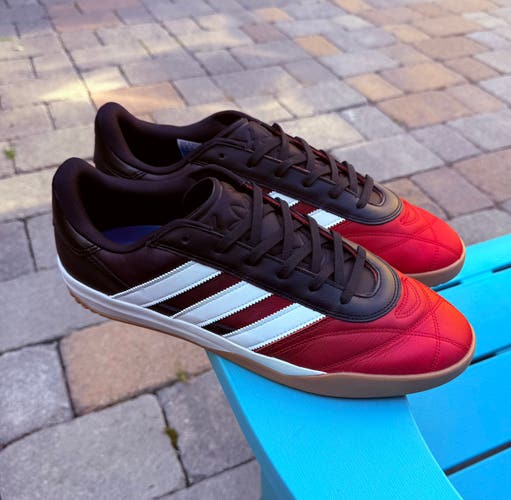 MENS ADIDAS ORIGINALS COPA PREMIERE BLACK SCARLET SKATEBOARDING SHOES US SIZE 13