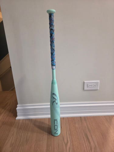2026 Rawlings Icon Composite USSSA Certified Bat (-5) 27 oz 32" (Used)