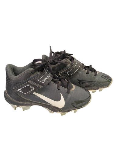 Used Nike CZ5910-011 TROUT BB/SB CLEATS BB/SB Cleats Black Youth 13.0 11862-S000093623