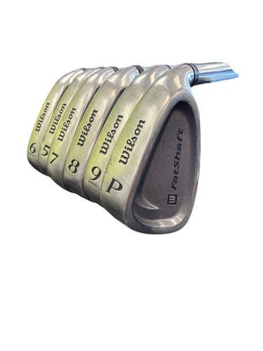 Used Wilson FATSHAFT Mens Iron Set RH 5I-PW 11862-S000093743