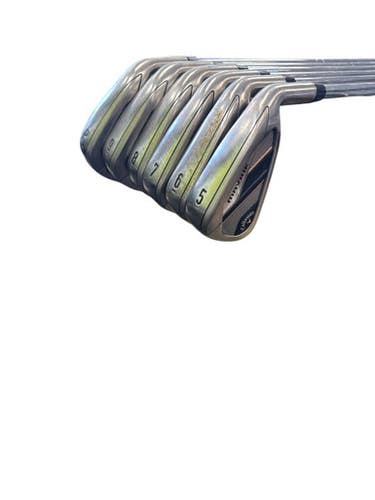 Used Callaway MAVRIK 5-PW Mens Package Set RH Silver 6 Piece 11862-S000093748