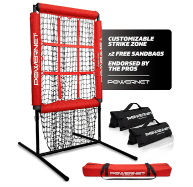 New Powernet 9 Hole Pitching Net 11605-5019HOLENET