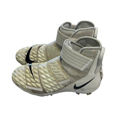 Used Nike Force Savage 2 Adult FB Cleats White Senior 8.5 11859-S000030346