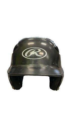 Used Rawlings HELMET Batting Helmet No Mask Black MD 11859-S000030332