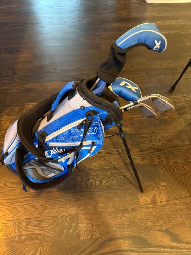 Junior Callaway XJ Right Handed Clubs (Full Set) Junior 4 Pieces (Used)