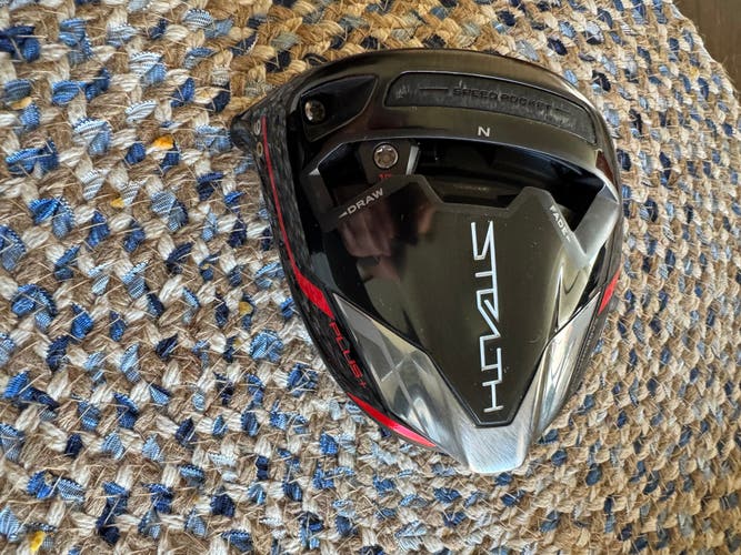 Men's TaylorMade Stealth Plus Driver Left Hand Club Head (Used)