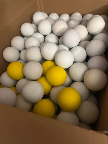 Lot of 25 New and Lightly Used  Lacrosse Balls