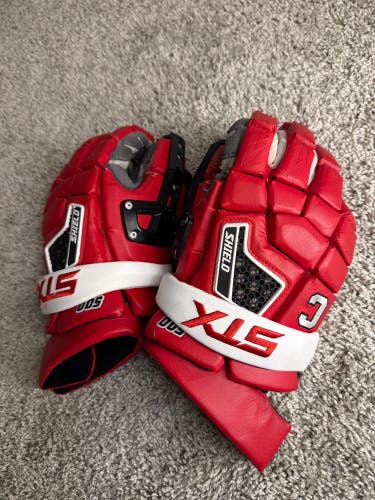 Cornell STX Shield 500 Lacrosse Gloves (Used)