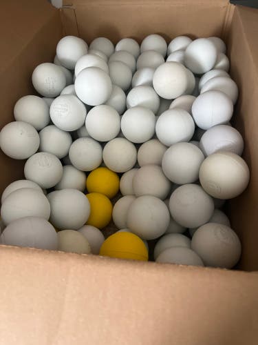 80 Assorted Lacrosse Balls New or lightly used.