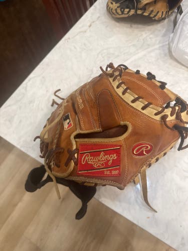 Rawlings Pro Preferred RH Catcher's Baseball Glove 33" (Used)