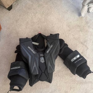 Large 2024 Vaughn SLR4 Pro Carbon Goalie Chest Protector Pro Stock (Used)