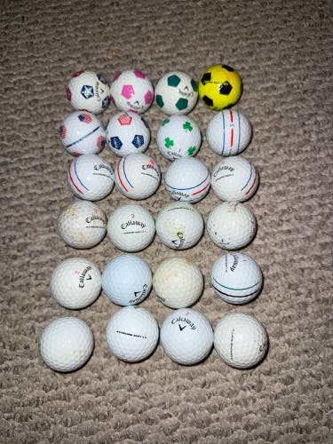 Callaway Chrome Soft Balls 24 Pack (2 Dozen)