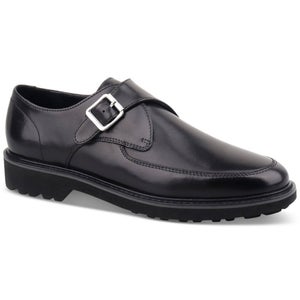 I.N.C. International Concepts Elian Men's 8 Black Monk Strap Dress Shoes ZAP2369