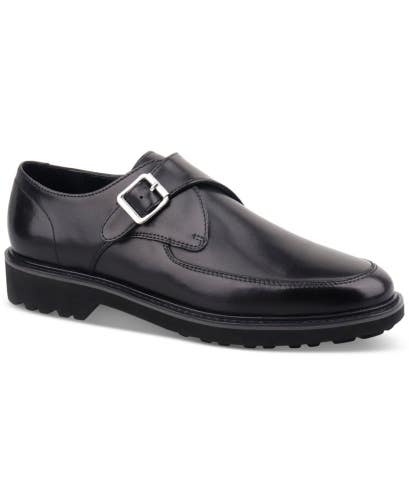 I.N.C. International Concepts Elian Men's 8 Black Monk Strap Dress Shoes ZAP2369
