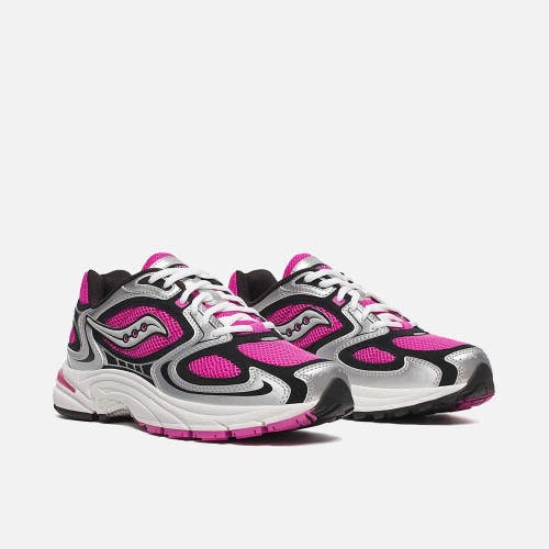 Saucony Grid Jazz 9 S70899-7 Sneakers Men's Pink Silver Lifestyle Shoes LIQ504