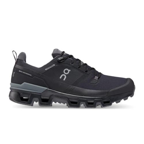 On Cloudwander 73.98606 Sneakers Men's 12.5 Black Low Top Running Shoes HTAT649