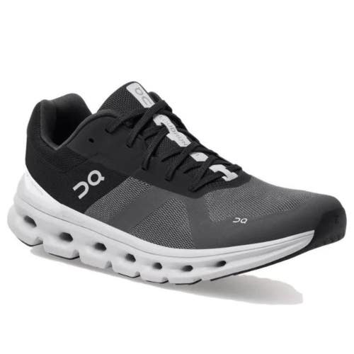 On Cloudrunner Wide 56-99012 Sneakers Men's US 11 Black Running Shoes HTAT647