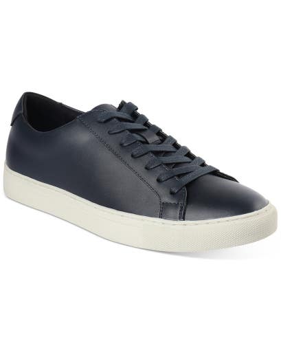 Alfani Grayson 100120988 Sneakers Mens US 8.5 Navy Lace Up Casual Shoes ZAP2371