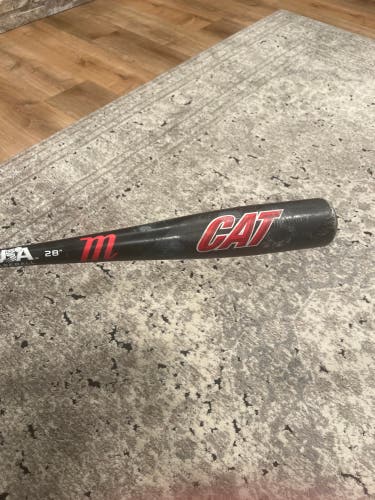 2021 Marucci CAT Alloy USABat Certified Bat (-11) 17 oz 28" (Used)