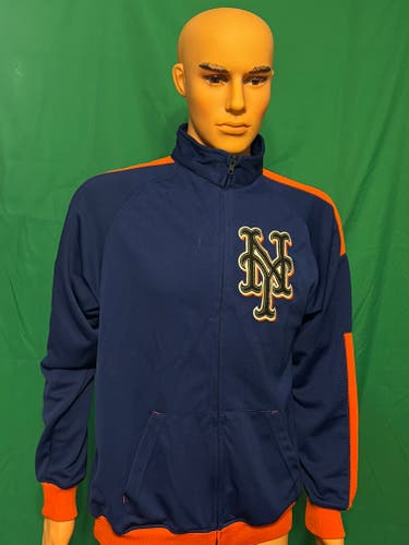 Stitches  Men's NY METS Medium  full zipper sweatshirt
