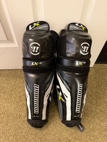Senior Warrior Alpha LX 20 14" Shin Pads (Used)