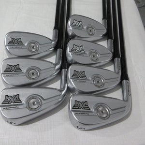 Left-Handed PXG 0311P Gen7 Iron Set - 5-PW, GW - KBS TGI 80 Stiff Flex Graphite