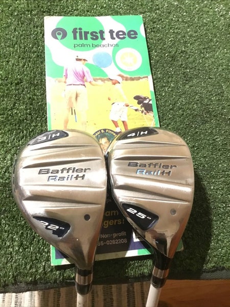Cobra Ladies Baffler Rail-H Hybrids Set (3H & 4H) Fujikura Graphite Shafts