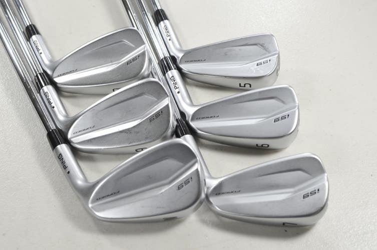 Ping i59 5-W Iron Set Stiff Flex Black Dot Right NS Pro Modus3 115 Steel #213998