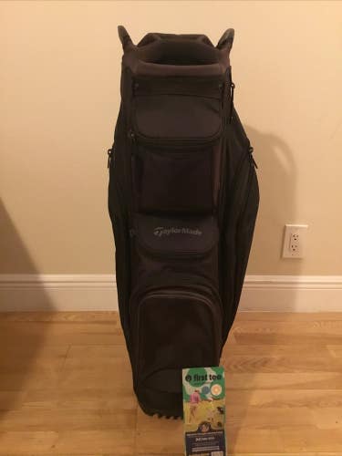Taylormade Cart Golf Bag with 15-way Dividers & Rain Cover *VGC*