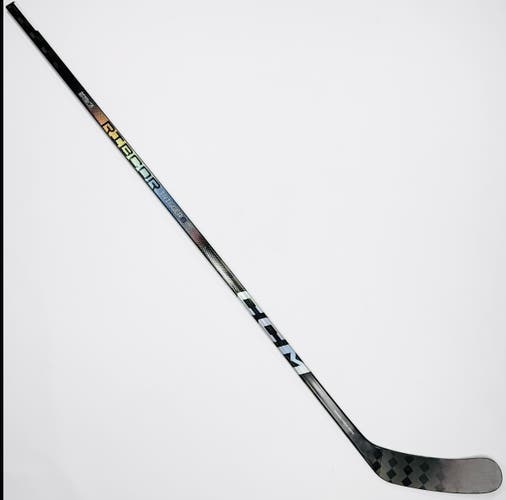New Custom Silver CCM Ribcore Trigger 8 Pro Hockey Stick-RH-95 Flex-P90M-Grip W/ Bubble Texture