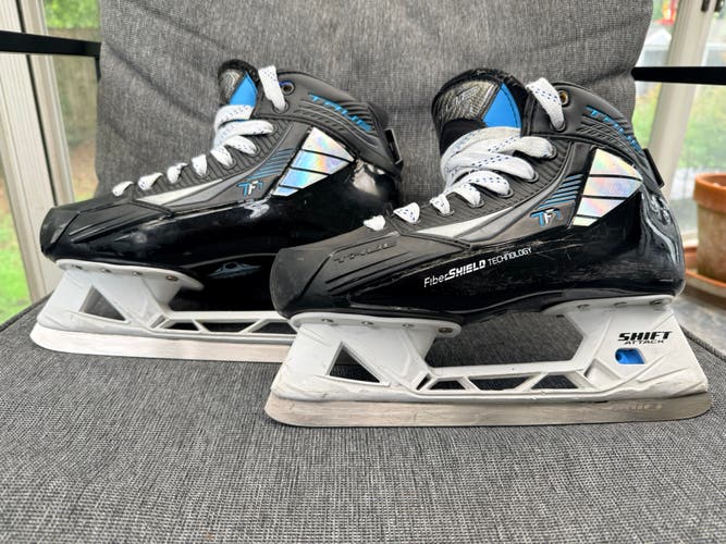 True TF7 Hockey Goalie Skates Wide Width 8 (Used)