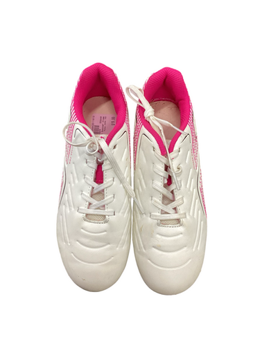 Used Lotto ROMA 700 Soccer Cleats White Junior 03.5 11613-S000180729