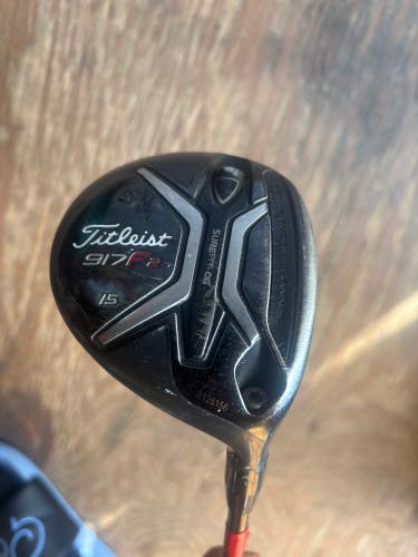 Men's 2017 Titleist 917 F2 Right Handed Fairway Wood Regular Flex 3 Wood (Used)